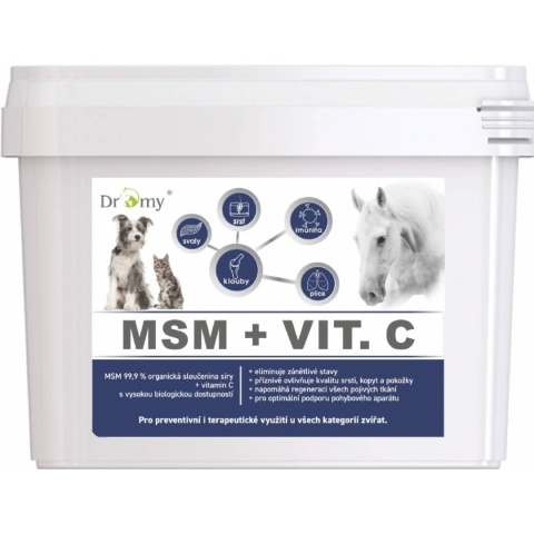 DROMY MSM Z WITAMINĄ C 5500 g