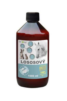 DROMY OLEJ Z ŁOSOSIA PREMIUM 1000 ML