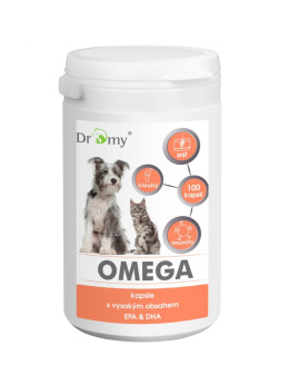 DROMY OMEGA 3 EPA & DHA - NOWOŚĆ 100 kaps. + 10 GRATIS !!!