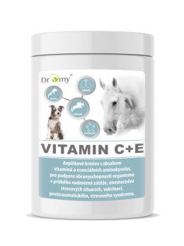 DROMY WITAMINA C + E + L-LIZYNA 1500 G