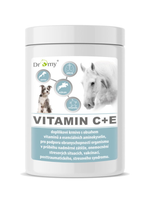DROMY WITAMINA C + E + L-LIZYNA 1500 G DROMY WITAMINA C + E + L-LIZYNA 1500 G